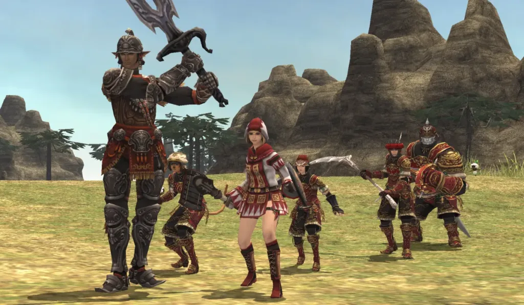 Final Fantasy XI, gameplay