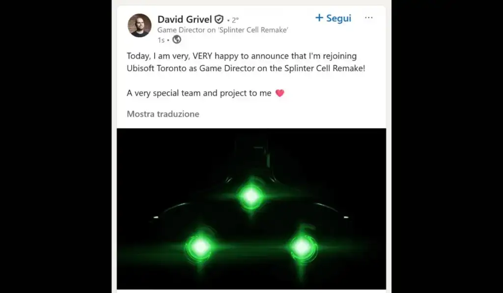 David Grivel - Splinter Cell Remake
