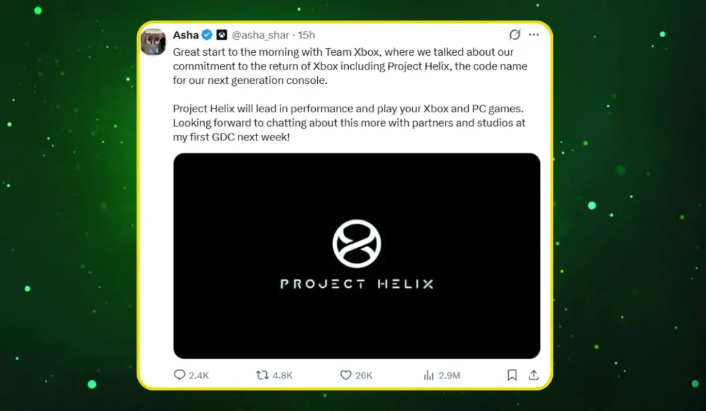 Xbox Project Helix - Asha Sharma