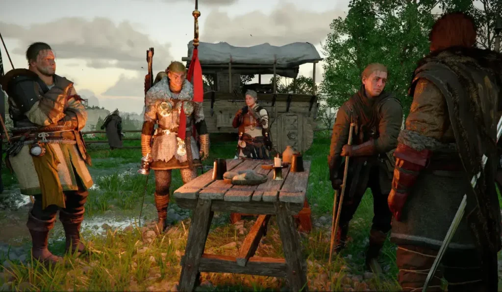 Crimson Desert - Accampamento